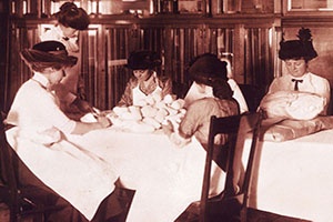 volunteers making gauze rolls- early 1900's-cropped.jpg